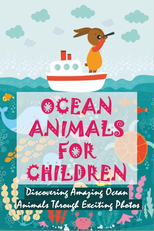 Front cover_Ocean Animals For Children