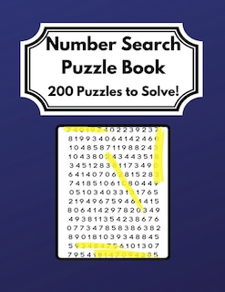 Couverture_Number Search Puzzle Book