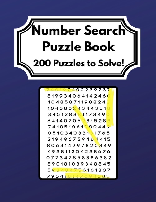 Couverture_Number Search Puzzle Book