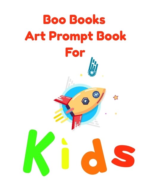 Front cover_Boo Books Art Prompt Book for Kids