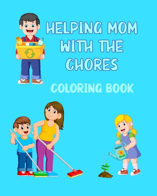 Couverture_Helping Mom With The Chores Coloring Book