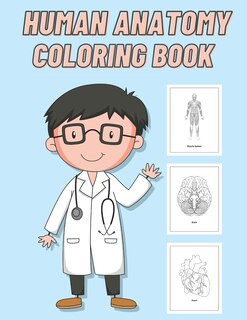 Front cover_Human Anatomy Coloring Book
