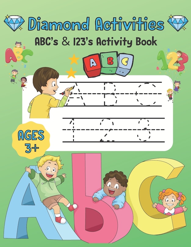 Front cover_Diamond Activities ABC's & 123's Activity Book