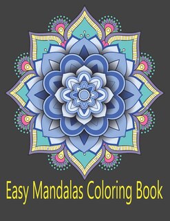 Front cover_Easy Mandalas Coloring Book
