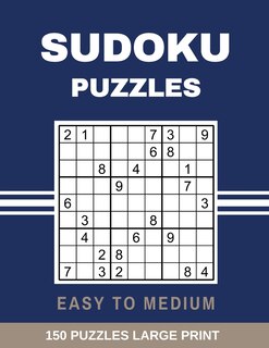 Couverture_Sudoku Puzzles Easy to Medium