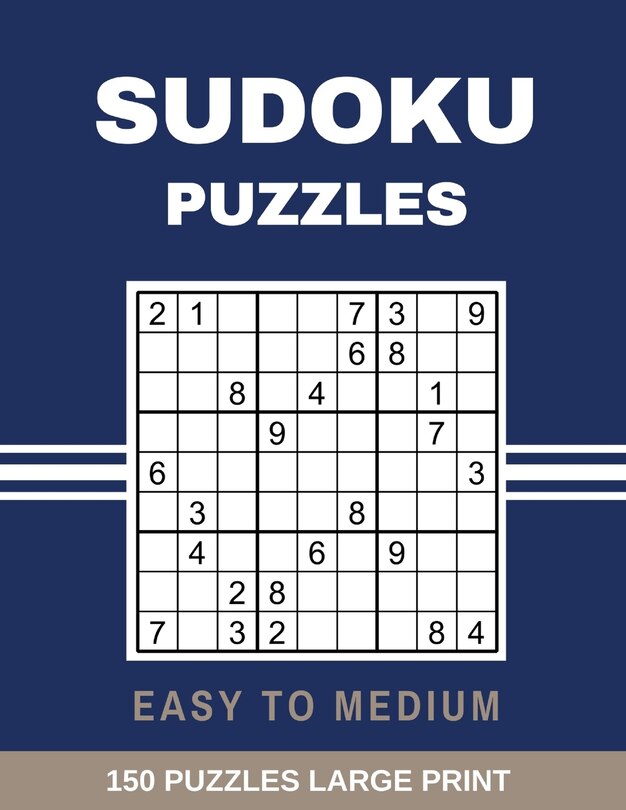 Couverture_Sudoku Puzzles Easy to Medium