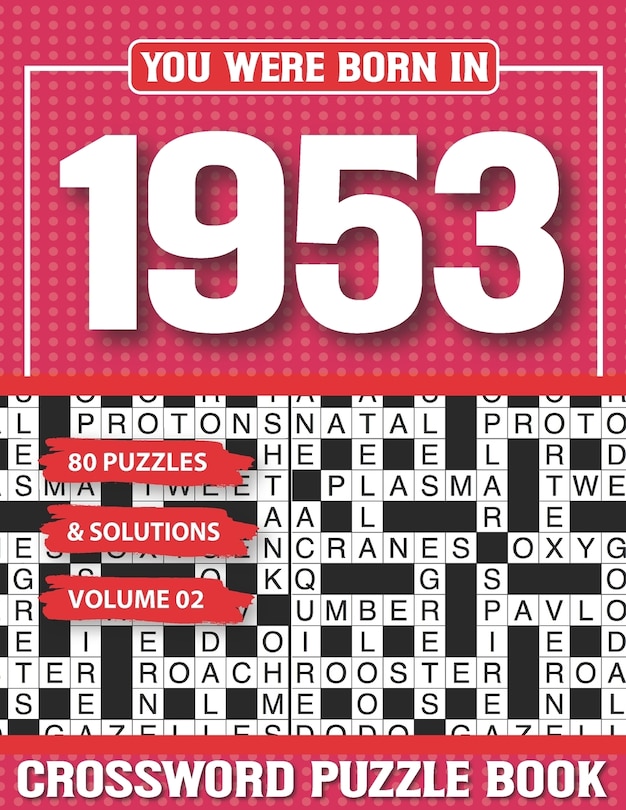 Couverture_You Were Born In 1953 Crossword Puzzle Book