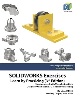 Front cover_SOLIDWORKS Exercises - Learn by Practicing (3rd Edition)