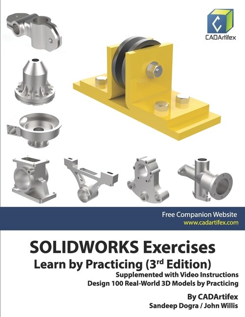 Front cover_SOLIDWORKS Exercises - Learn by Practicing (3rd Edition)