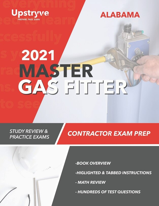 Couverture_2021 Alabama Master Gas Fitter Contractor Exam Prep