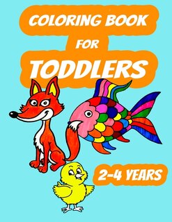 Front cover_Coloring Book For Toddlers 2-4 years