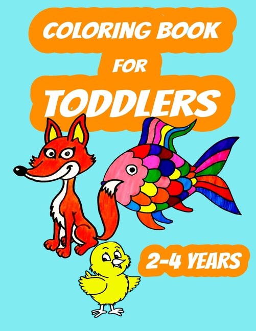 Front cover_Coloring Book For Toddlers 2-4 years