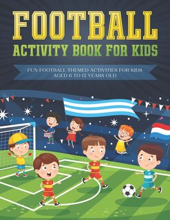 Couverture_Football activity book for kids
