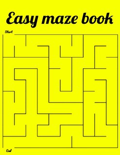 Front cover_Easy maze book