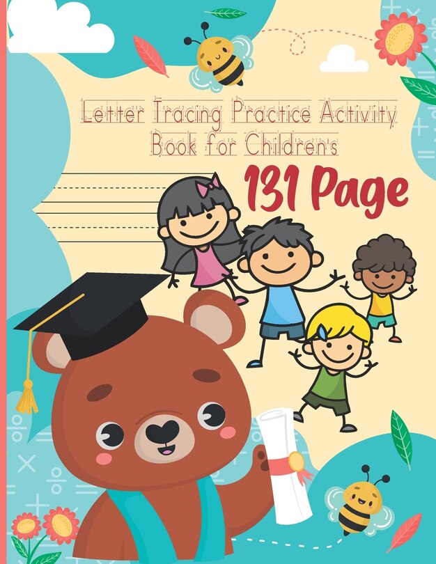 Couverture_Letter Tracing Practice Activity Book for Children's