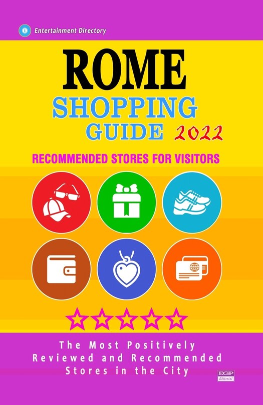 Front cover_Rome Shopping Guide 2022