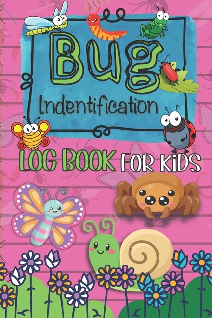 Front cover_Bug Identification Log Book For Kids