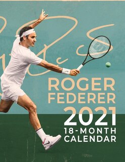 Roger Federer: Sport Calendar - 2021.2022 - 17 X 11 Big Size High Quality - Resolution Images