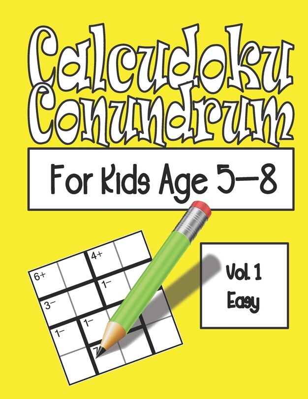 Front cover_Calcudoku Conundrum For Kids