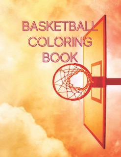 Front cover_Basketball Coloring Book