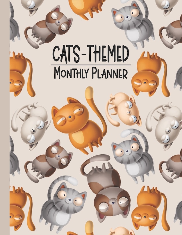 Front cover_Cats Themed Monthly Planner