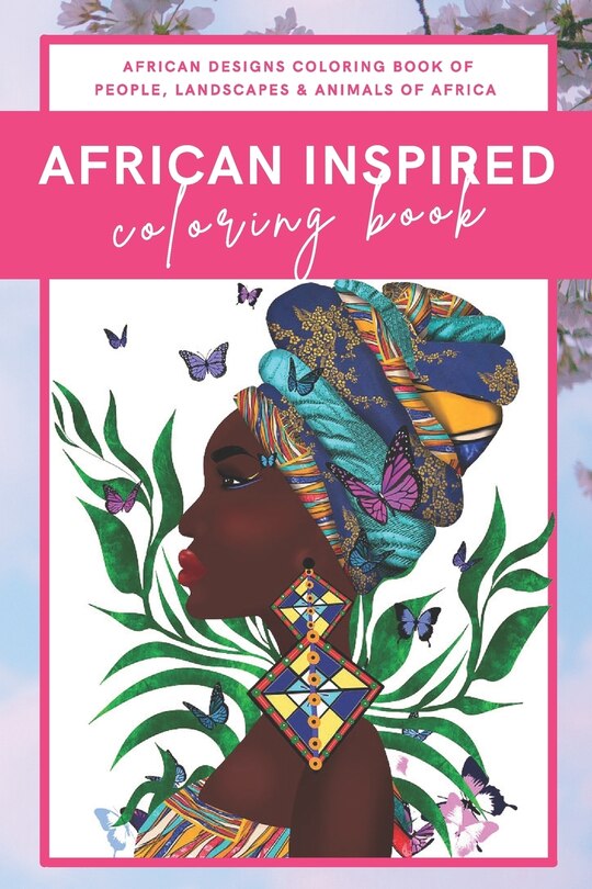 Couverture_African Coloring Book - Coloring Book of Africa for Adults, Kids & African American Women