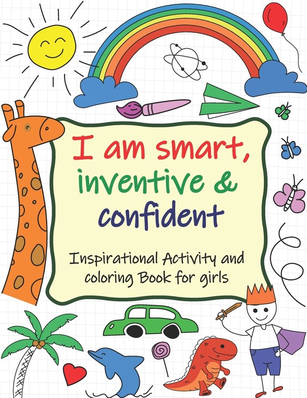 Front cover_Inspirational Activity and Coloring Book for Girls
