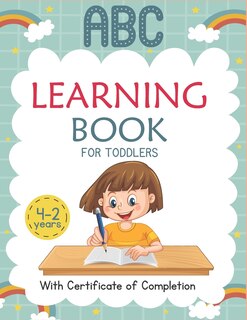 ABC Learning Books for Toddlers 2-4 Years: Trace Letters: Alphabet Handwriting Practice workbook for Preschoolers ( A to Z ) kids: Preschool writing Workbook with Sight words for Pre K, Kindergarten and Toddlers . ABC print handwriting book .Magic Practic
