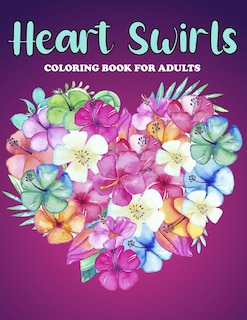 Couverture_Heart Swirls Coloring Book For Adults