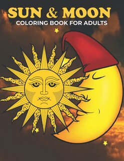 Front cover_Sun & Moon Coloring Book For Adults
