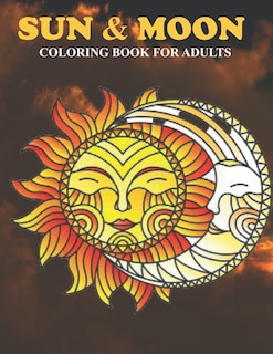 Front cover_Sun & Moon Coloring Book For Adults