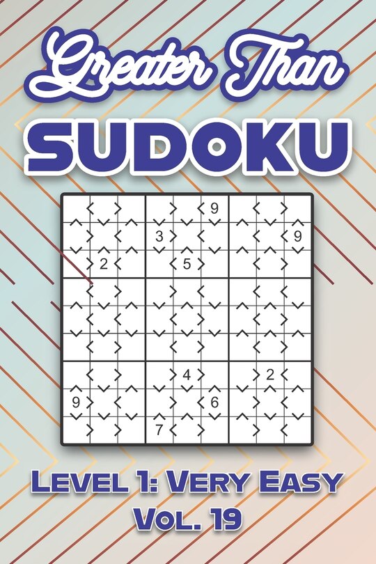 Front cover_Greater Than Sudoku Level 1