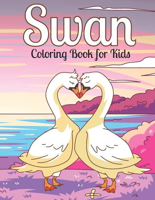 Couverture_Swan Coloring Book for Kids