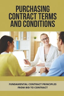 Front cover_Purchasing Contract Terms And Conditions