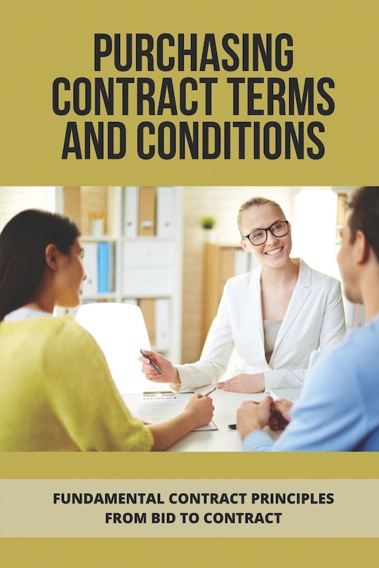 Front cover_Purchasing Contract Terms And Conditions