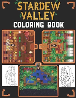 Front cover_Stardew Valley Coloring Book