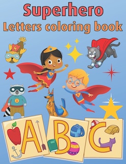 Couverture_Superhero Letters Coloring Book