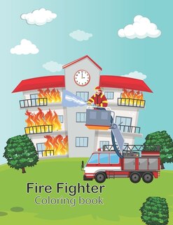 Front cover_Firefighter Coloring Book