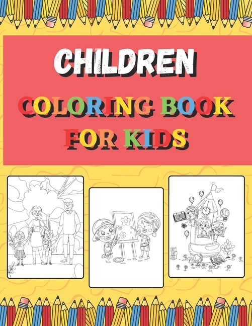 Front cover_Children Coloring Books For Kids