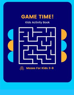 Front cover_Game Time Kids Activity Book