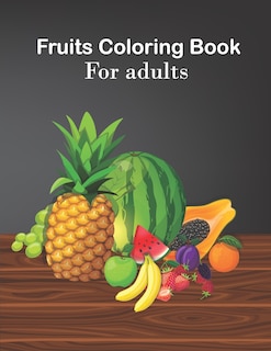 Front cover_Fruits coloring book for adults