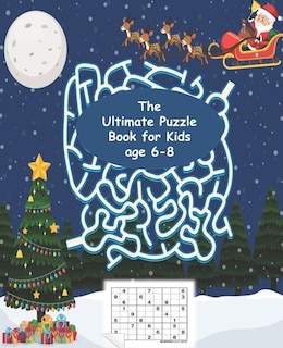 Couverture_The Ultimate Puzzle Book for Kids age 6-8