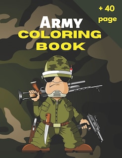 Front cover_Army Coloring Book