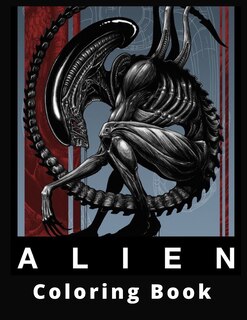 Front cover_Alien Coloring Book