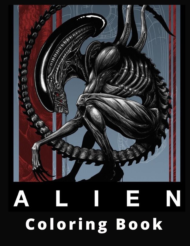 Front cover_Alien Coloring Book