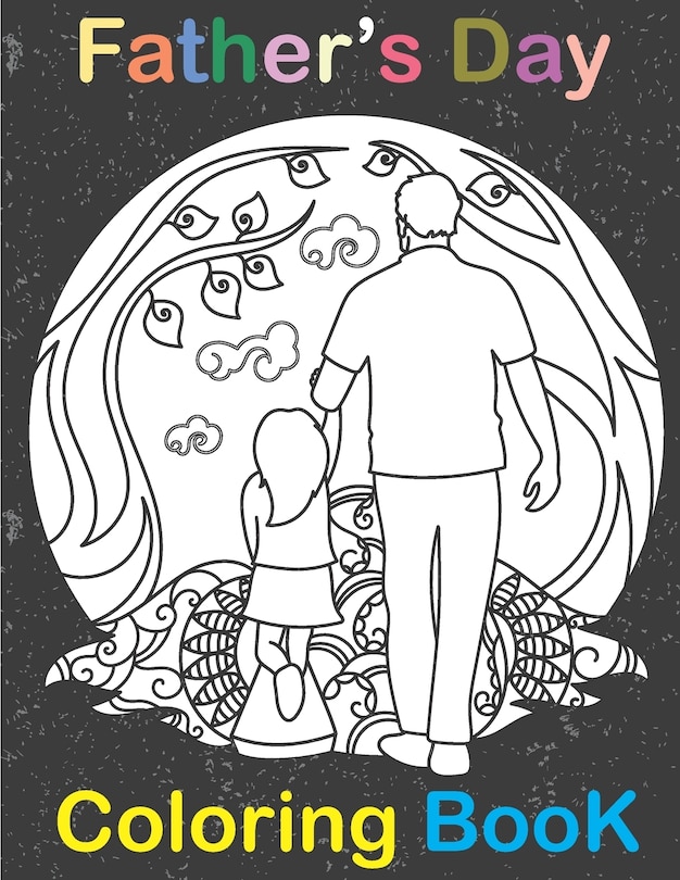 Front cover_Fathers Day Coloring Book