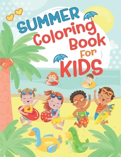 Front cover_Summer Coloring Book For Kids