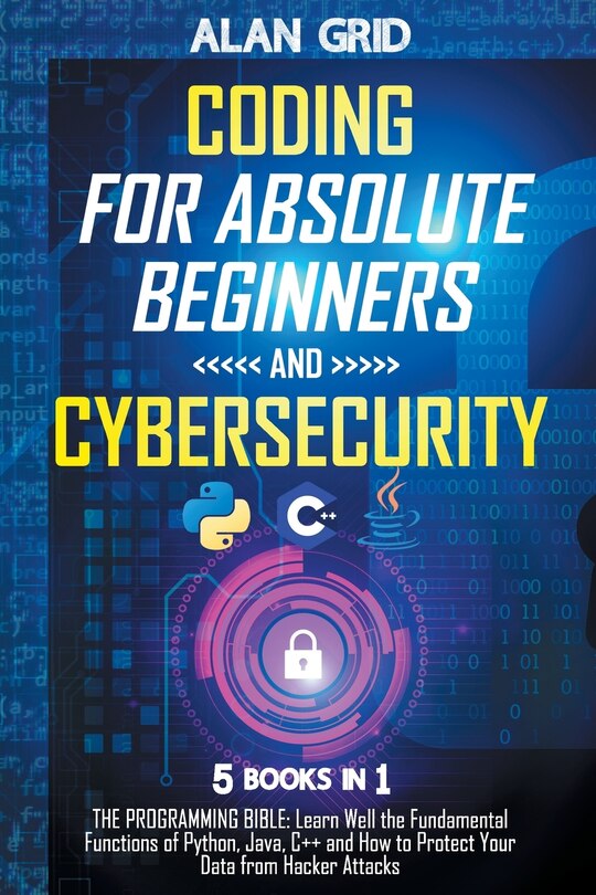 Front cover_Coding for Absolute Beginners and Cybersecurity