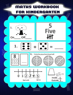 Couverture_Maths workbook for kindergarten