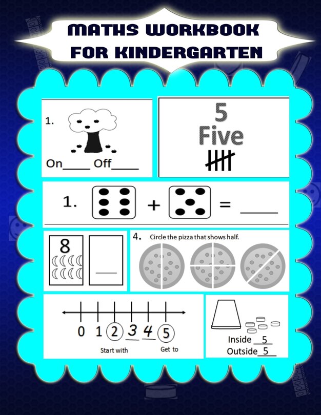 Couverture_Maths workbook for kindergarten